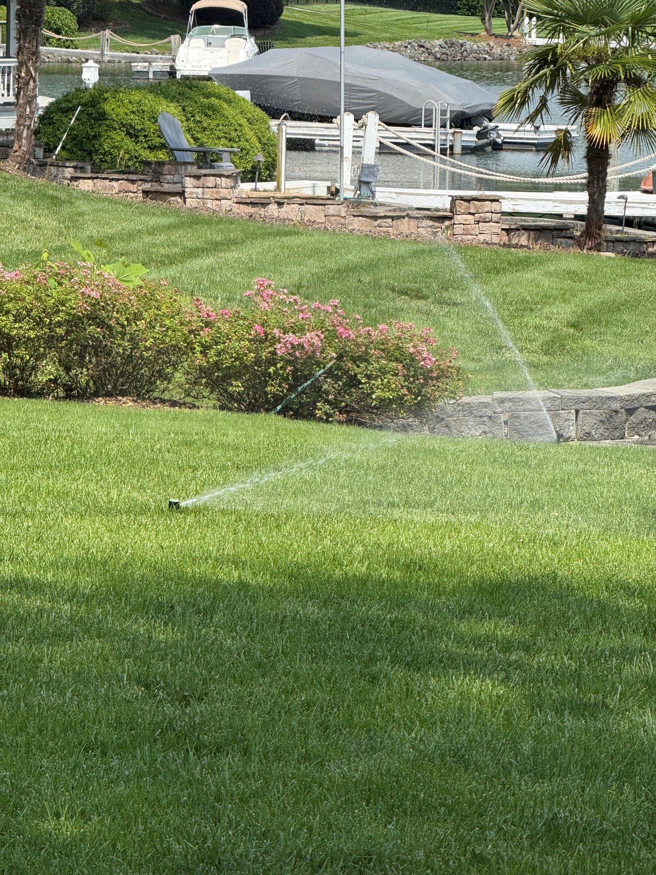 Irrigation Services project by M and R Landscaping